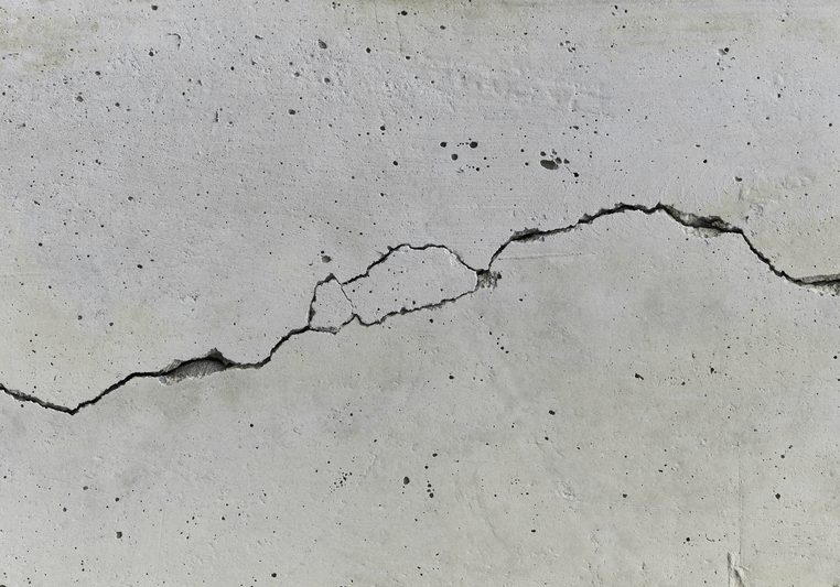 Cracked wall